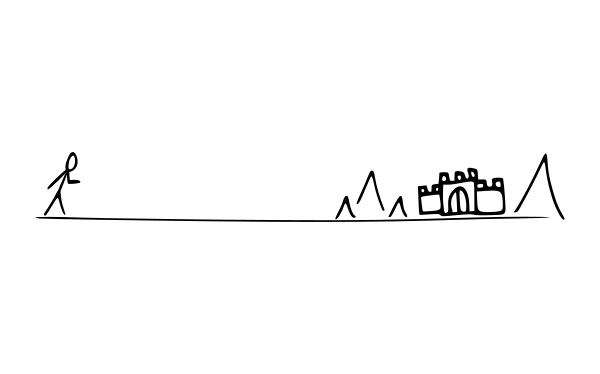 On walking a 100 km in a day